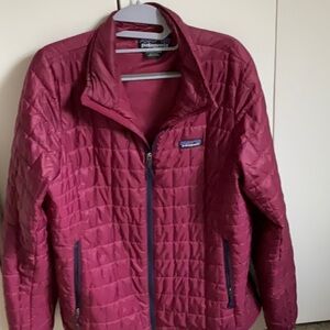Patagonia Maroon Nanopuff  Jacket